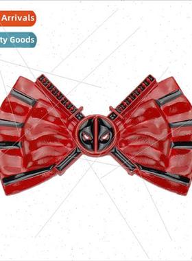 Movie  Deadpool Deadpool brooch bow drip oil brooch corsage