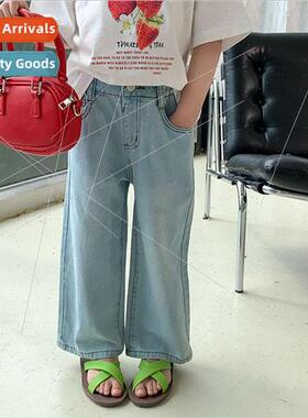 Boys and girls 2023 spring and summer new loose versatile ch