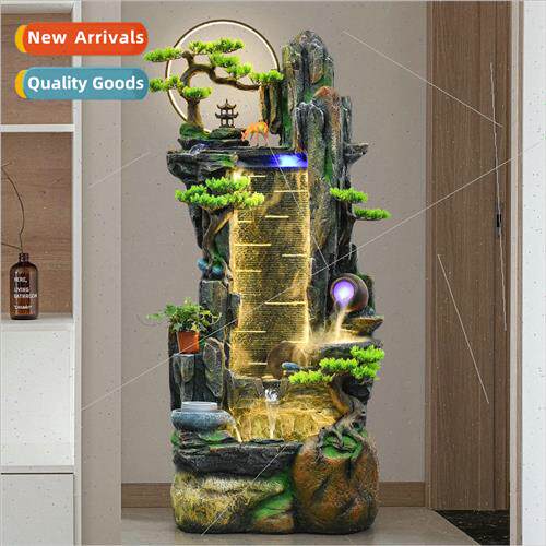 Wigwam flowing fountain ornaments fish pond feng shui wheel
