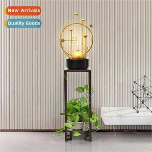 iron creative planter light recycl plant luxury pot New home