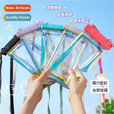 Cell phone waterproof bag can touch screen swimming special