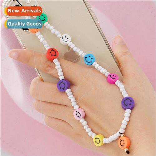 New Pure White Glass Rice Beads Mixed Color Smiley Handmade