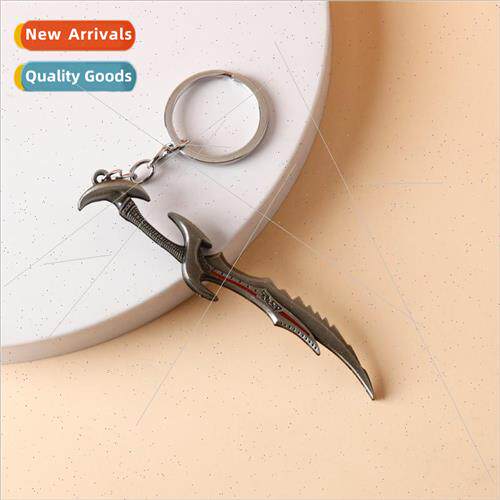 Game  Elder Scrolls Demon short sword jewelry key pendant cr