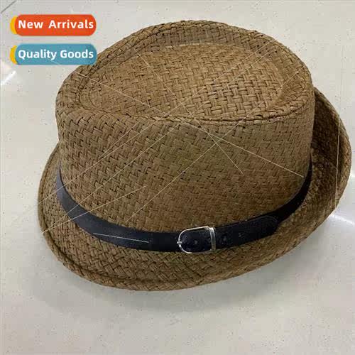 Summer mens and womens wind woven straw hat vacation beach b