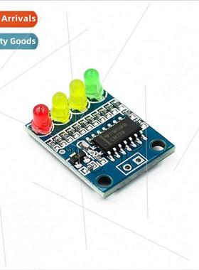 12V Battery 4-segment Power Indicator Module On-board 4-digi