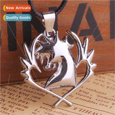 Anime Peripherals Goblins Tail Guild  Cyan Pegasus  Necklace
