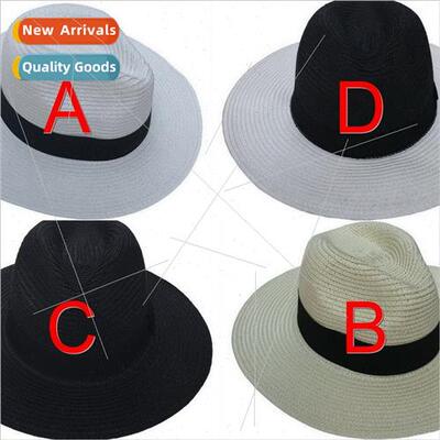 Hat summer sunshade men and women can be folded straw hat ou
