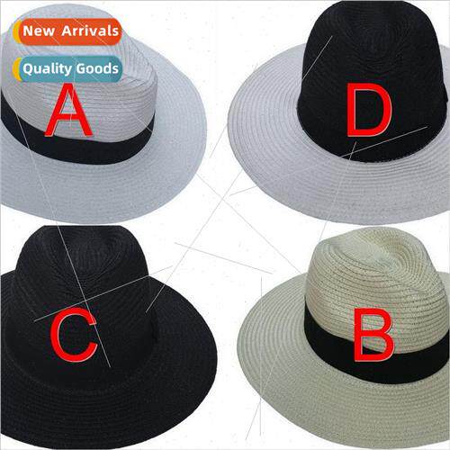 Hat summer sunshade men and women can be folded straw hat ou