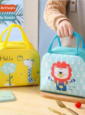 Cartoon insulated bag lunch box lunch bag handbag sub studen