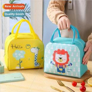 Cartoon insulated bag lunch box lunch bag handbag sub studen