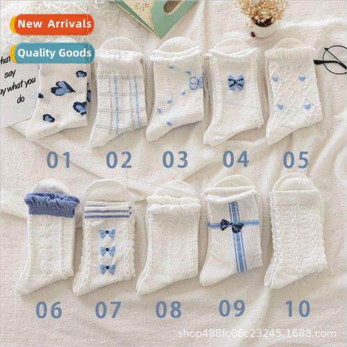 Socks womens socks fall and winter warm socks soft ins mix a