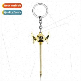 Wheel Metal Tin Staff Jaeger Keychain Eye Wisdom
