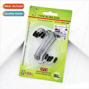 Pack of 4 S Hooks Stainless Steel Hooks Kitchen Storage Hook