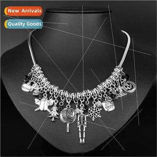 skull ghost pumpkin pendant nec Personalized tassel creative