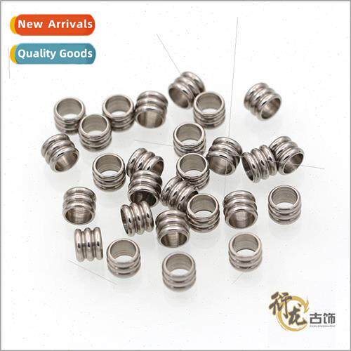 DIY Jewelry Accessories 316 Stainless Steel Leather Rope Fix