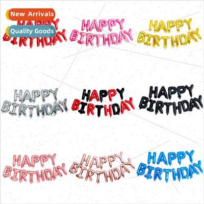 16 inch skinny body letters aluminum alphabet balloons no bi