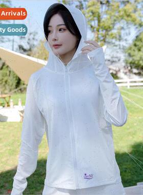 Sunscreen clothing female summer nylon breathable anti-ultra