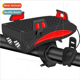 USB charging cell phone holder bike light mountain bike nigh