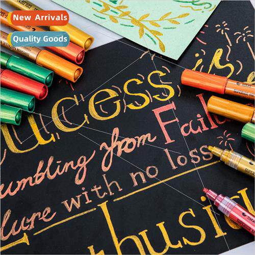STA Sta 1002 Super Gold Acrylic Water-Based Marker Metal Wat