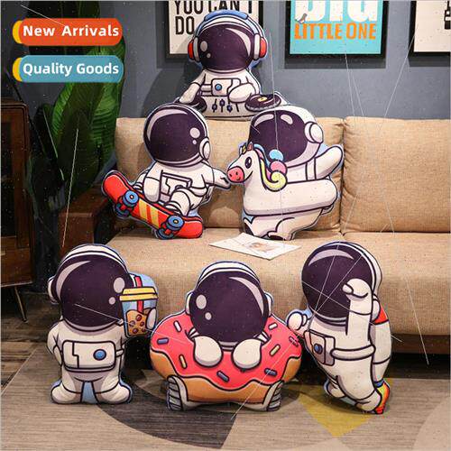 New astronaut pillow doll 适用 childrens birthday gift print