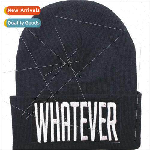 Hip Hop Set Hat WHATEVER Wool Hat DOPE Beanie Set Hipster Ha
