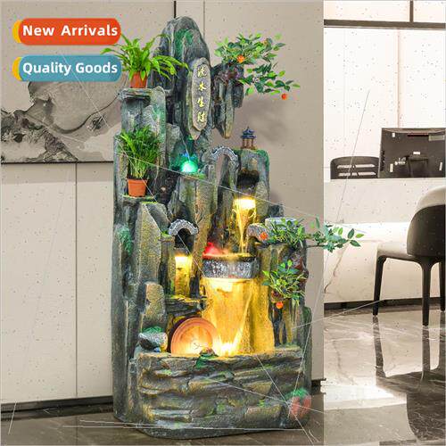 Rockery fountain fountain living room hotel 适用tune feng sh