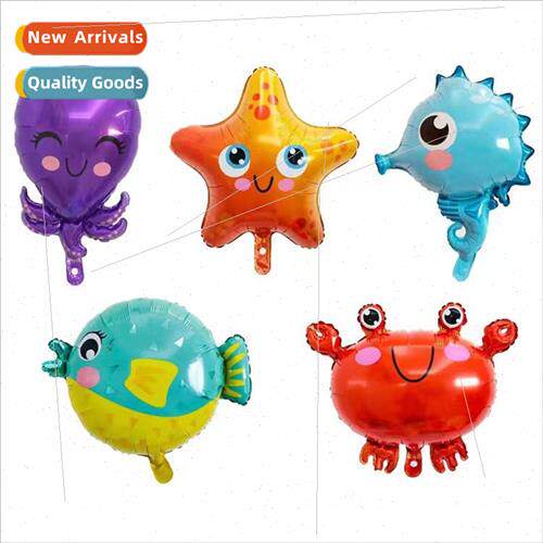 Ocean Theme Animal Starfish Octopus Seahorse Childrens Birth