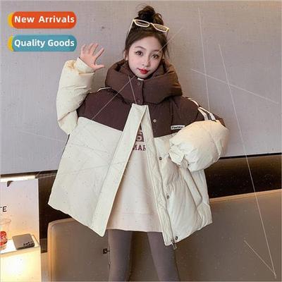 Girls down jacket 2023 new winter Yanqi children thickened w