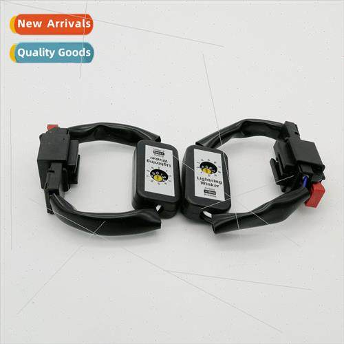 2X Black Dynamic Turn Signal Indicator LED Tail Light Add-On