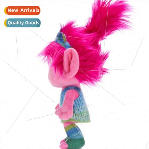 New trolls 3 magic hair elf 3 poppy and viva plush toy doll