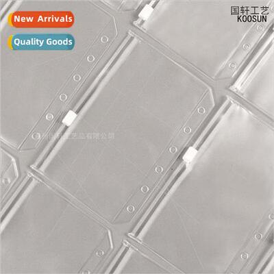 A7 loose-leaf notebook accessories PVC loose-leaf zipper poc