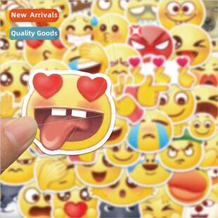 124 emoticon stickers creative cartoon funny notebook refrig