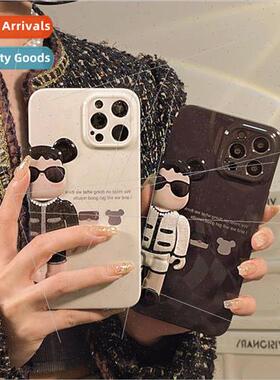 适用 iPhone12/13PROMAX   violent bear Apple 11 phone case XR