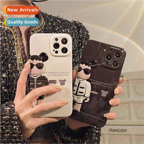 适用 iPhone12/13PROMAX   violent bear Apple 11 phone case XR