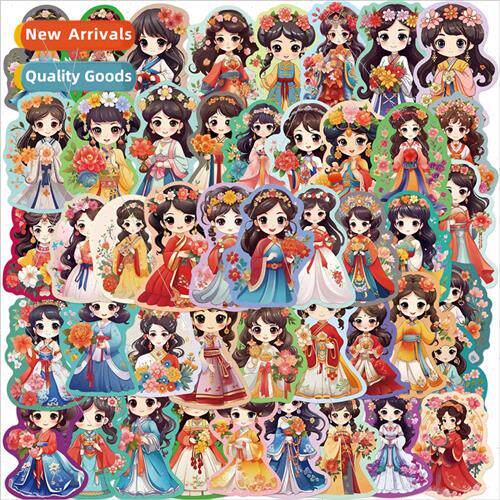 50 Q  of the Flower God Princess graffiti stickers guitar la