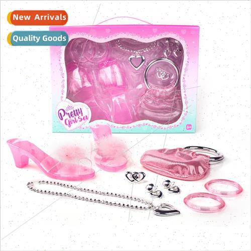 Childrens gifts jewelry toys girls play house handbags princ