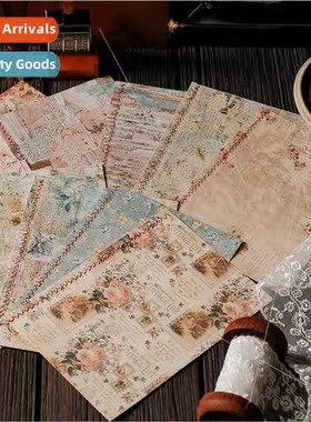 Material Paper Hand Sewing Time Series Vintage Handmade Sewi