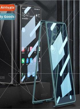 适用 samsung fold4 phone case case membrane all-in-one fine