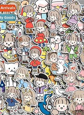 Korea cute handbook stickers girls good night serenade 80 in