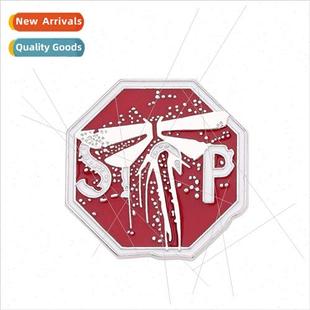 Brooch The Badge Metal Backpack Last