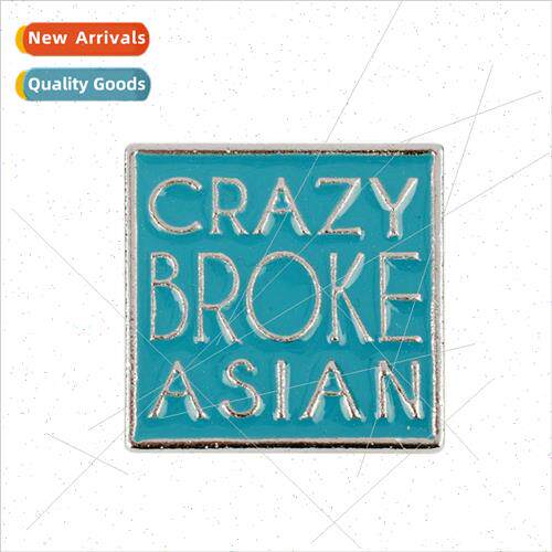 Movie Gold Rush Crazy Rich Asians CRAZY BROKE ASIAN Alphabet