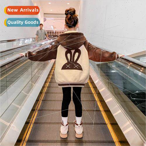 Girls padded jacket 2023 new childrens 适用eign- fall and wi
