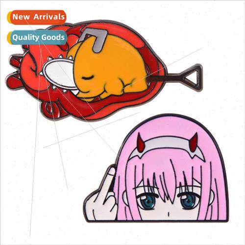 Anime s s 02 fuck gesture pin Chain Saw Man Chainsaw Man Boo
