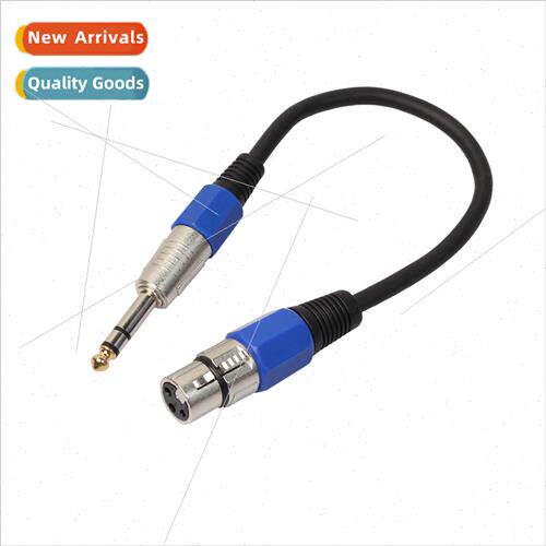 6.35 male to ca female adapter cable 0.3 meters headphone am