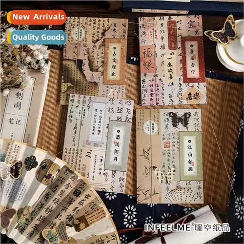 self-adhesive stickers this ancient  calligraphy text handbo