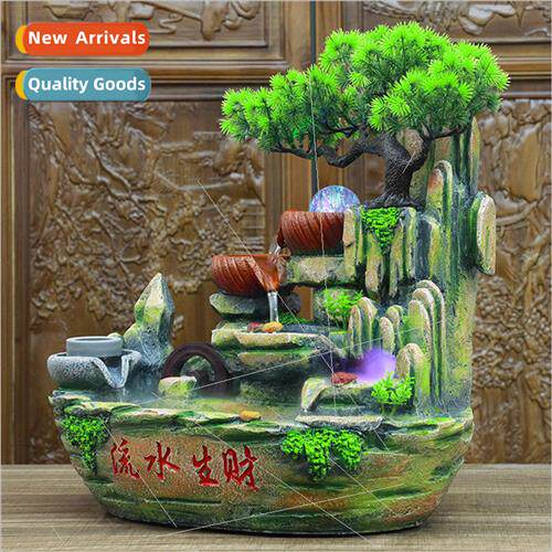 New creative living room rockery circulating water fountain