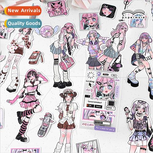 Stickers sticker pack Rhythm Rhapsody Cute girl anime handbo
