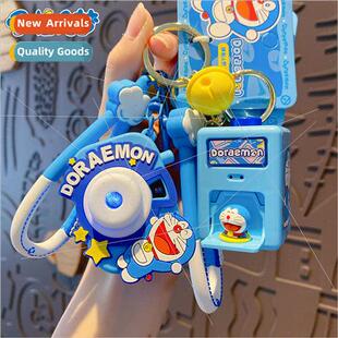 doraemon projection camera keychain childhood memories tinke