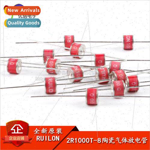 New al Inline Ceramic Gas Discharge Tube 2R1000T-8 1000V/10K