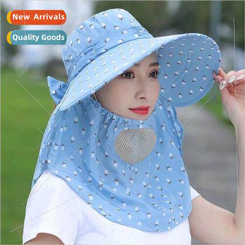 Summer sun hat female sunscreen face Korea large-brimmed mom